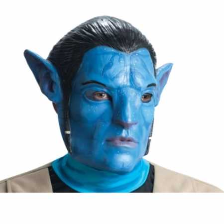 Blaue Avatar-Gesichtsmaske Jake Sully – Karnevals-Masken und Kostüme jetzt online kaufen!