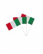 Papierfähnchen "Italien" - 50 Stück/Paket